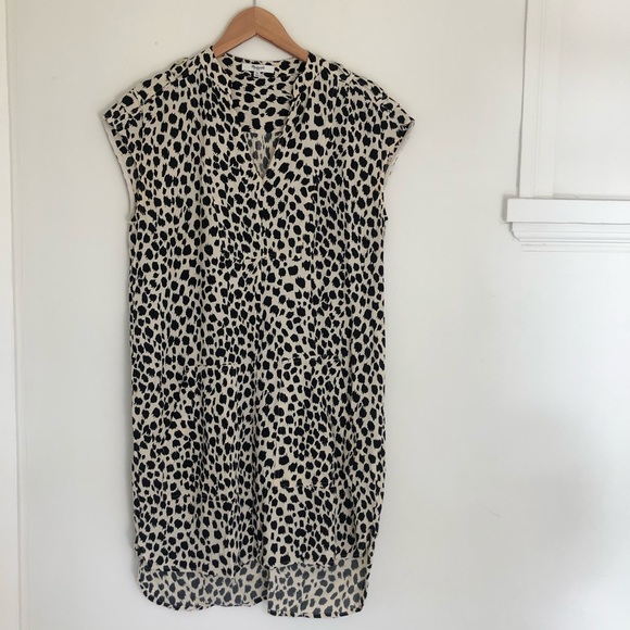 Madewell Cheetah Print Shift Dress - Picture 3 of 8